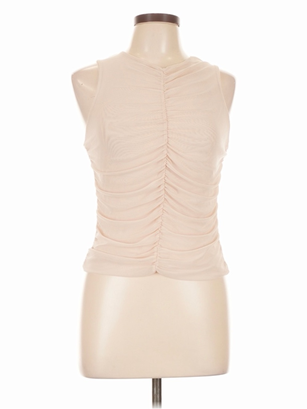 Cotton On Ruched Mesh Tank Top